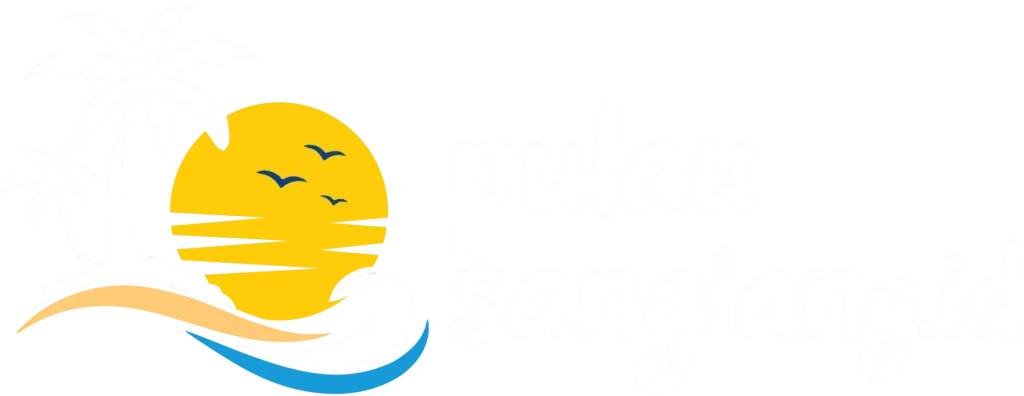 Logo Putih Pulau Sangiang ID